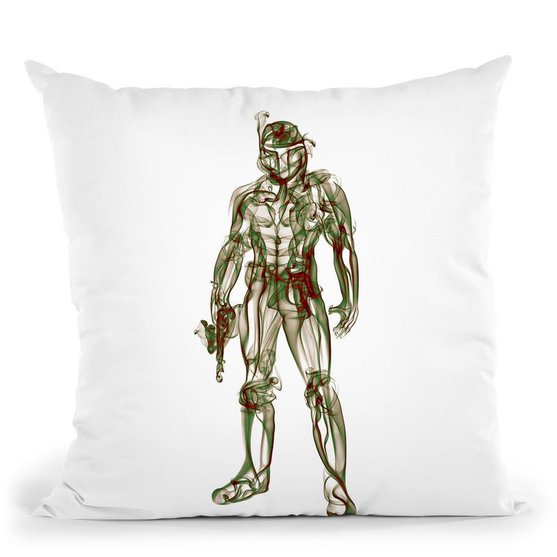 Boba Fett Throw Pillow By Octavian Mielu