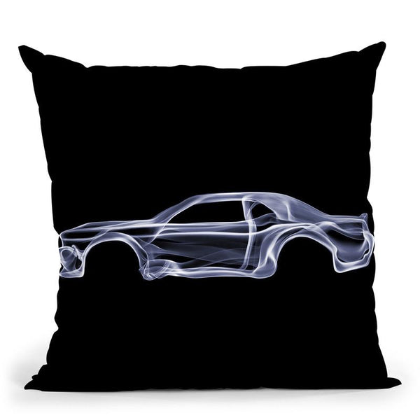 Dodge Challengerd Throw Pillow By Octavian Mielu