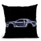 Dodge Challengerd Throw Pillow By Octavian Mielu
