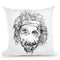 Einstein Throw Pillow By Octavian Mielu