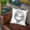 Einstein Throw Pillow By Octavian Mielu