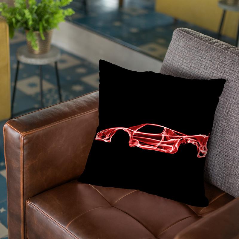 Ferrari F50D Throw Pillow By Octavian Mielu