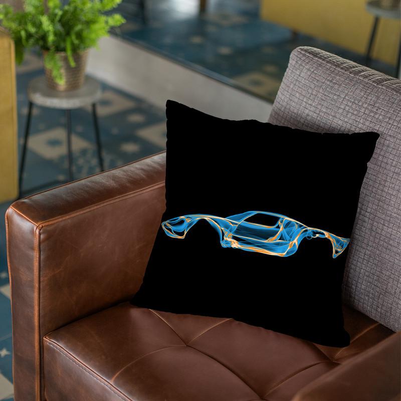 Ford Gt40D Throw Pillow By Octavian Mielu