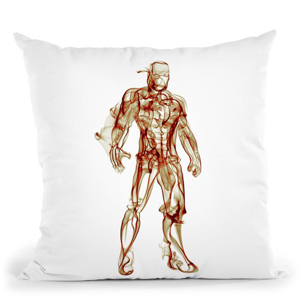 Ironman Throw Pillow By Octavian Mielu