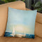 Clear Water Throw Pillow By Osnat Tzadok