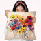 Colorful Flowers Throw Pillow By Osnat Tzadok