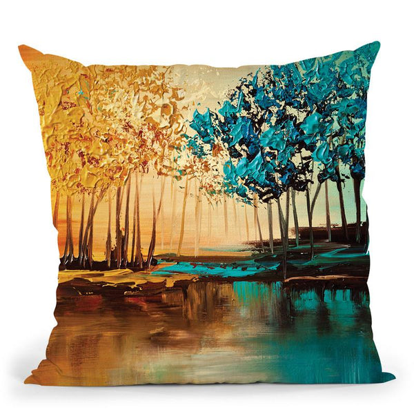 Eden Throw Pillow By Osnat Tzadok