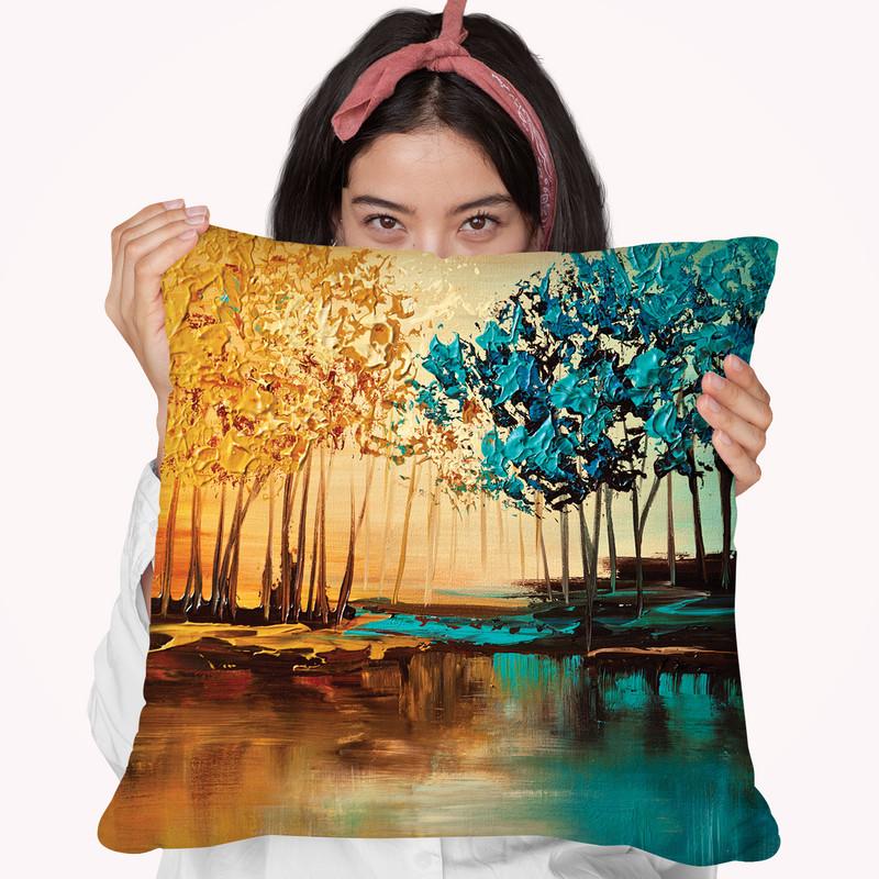 Eden Throw Pillow By Osnat Tzadok
