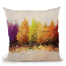 Five Seasons Throw Pillow By Osnat Tzadok
