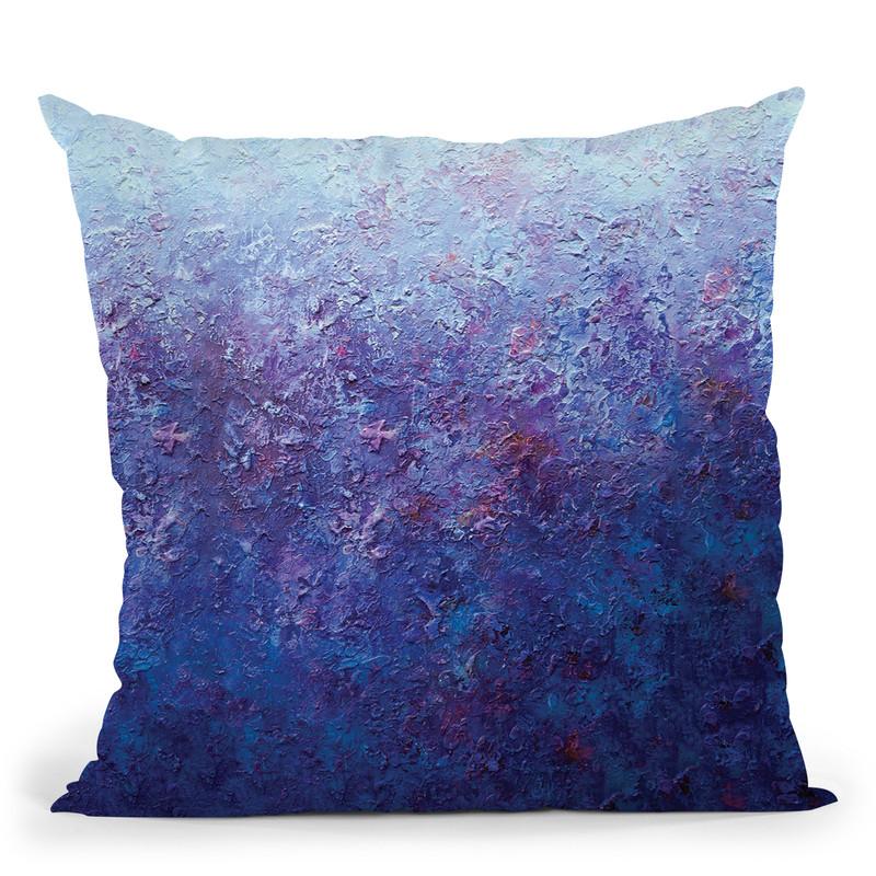 Aquarium Throw Pillow By Osnat Tzadok