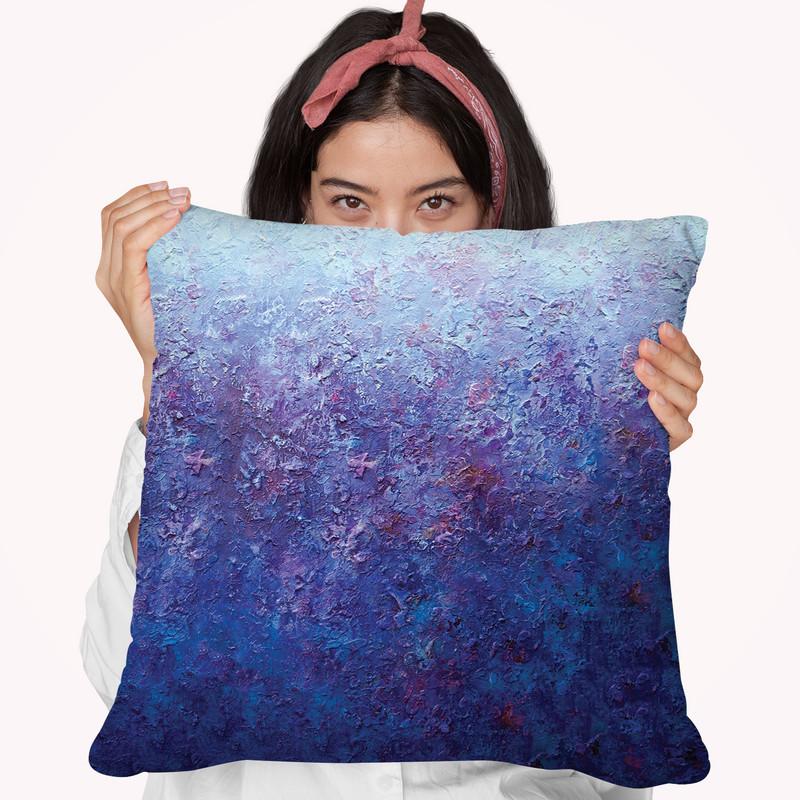 Aquarium Throw Pillow By Osnat Tzadok