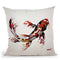 Koi Fish Throw Pillow By Osnat Tzadok