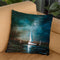 Moonlight Sailing Throw Pillow By Osnat Tzadok
