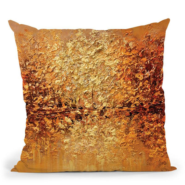 Orange County Throw Pillow By Osnat Tzadok