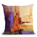Orange Theory Throw Pillow By Osnat Tzadok