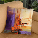 Orange Theory Throw Pillow By Osnat Tzadok