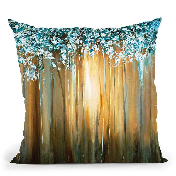 Paradise Throw Pillow By Osnat Tzadok