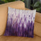 Purple Sparkle Throw Pillow By Osnat Tzadok