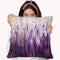 Purple Sparkle Throw Pillow By Osnat Tzadok