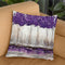 Purple Summer Throw Pillow By Osnat Tzadok
