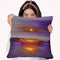 Purple Sunset Throw Pillow By Osnat Tzadok