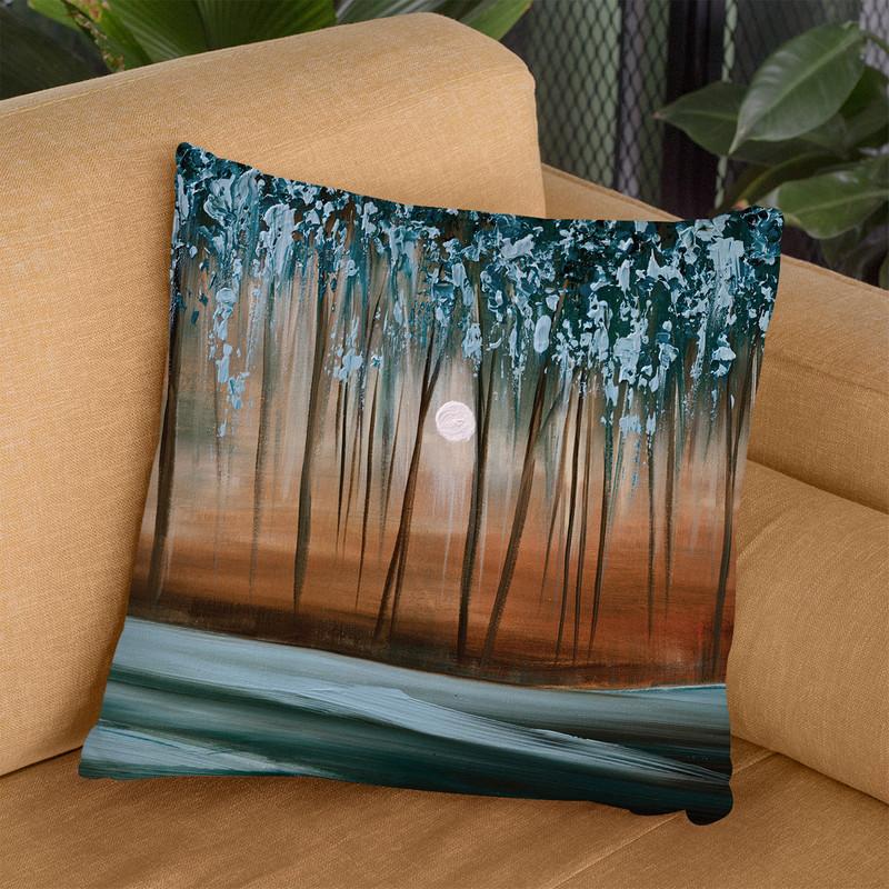 Rainforest Throw Pillow By Osnat Tzadok