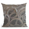 Silver Sun Throw Pillow By Osnat Tzadok