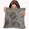 Silver Sun Throw Pillow By Osnat Tzadok