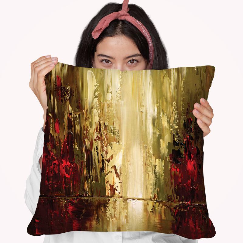 Skyscrapers Throw Pillow By Osnat Tzadok