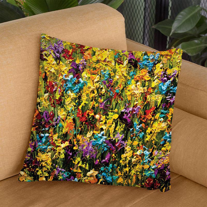 Spring2 Throw Pillow By Osnat Tzadok