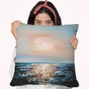 The Forgotten Sunrise Throw Pillow By Osnat Tzadok