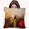 The Golden Creek Throw Pillow By Osnat Tzadok