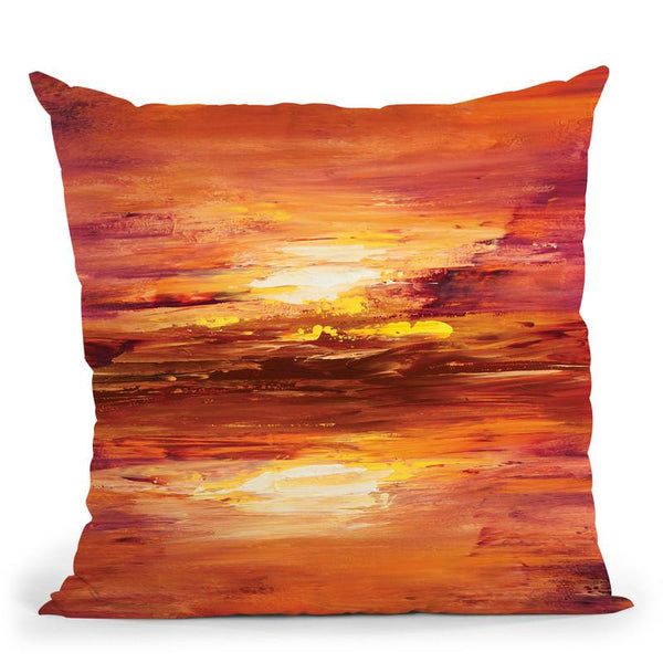 The Light Throw Pillow By Osnat Tzadok