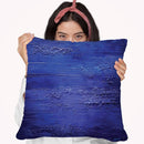 Blue Ocean Throw Pillow By Osnat Tzadok