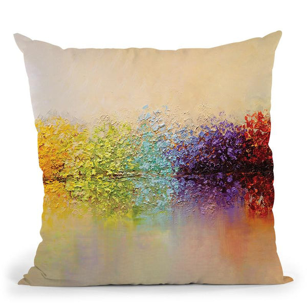 The Secret Garden Throw Pillow By Osnat Tzadok