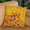 Yellow Throw Pillow By Osnat Tzadok