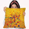 Yellow Throw Pillow By Osnat Tzadok