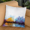 By The Lake Throw Pillow By Osnat Tzadok