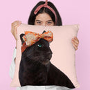 Fashion Panther Throw Pillow By Paul Fuentes