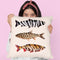 Fish Prints Throw Pillow By Paul Fuentes