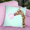 Giraffe Throw Pillow By Paul Fuentes