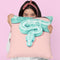 Green Snake Throw Pillow By Paul Fuentes
