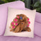 Hairy Guinea Pig Throw Pillow By Paul Fuentes