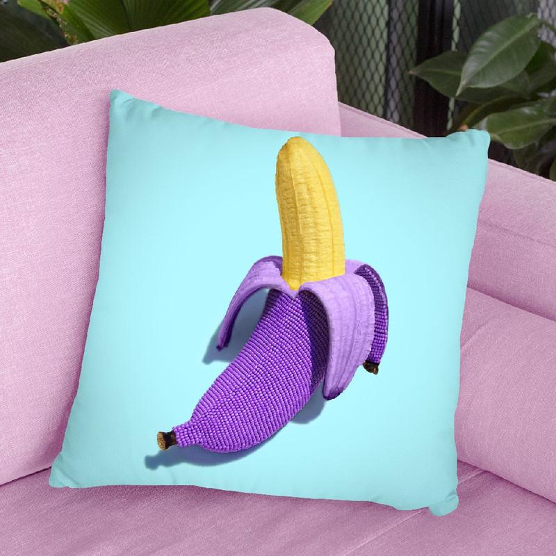 Banana Chakira Throw Pillow By Paul Fuentes