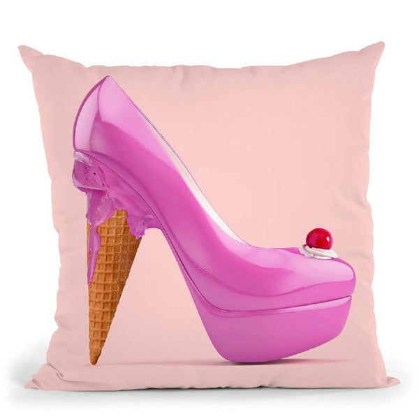 Ice Heal Throw Pillow By Paul Fuentes