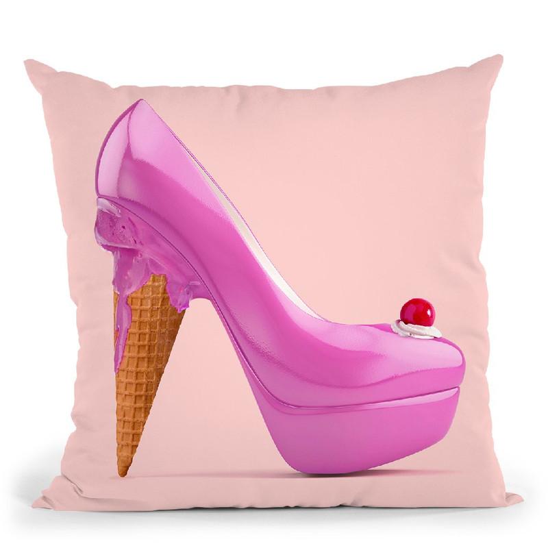 Ice Heal Throw Pillow By Paul Fuentes