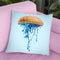 Jelly Burger Throw Pillow By Paul Fuentes