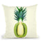 Kiwi Pineapple Throw Pillow By Paul Fuentes