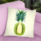 Kiwi Pineapple Throw Pillow By Paul Fuentes