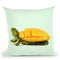 Mango Tortuga Throw Pillow By Paul Fuentes
